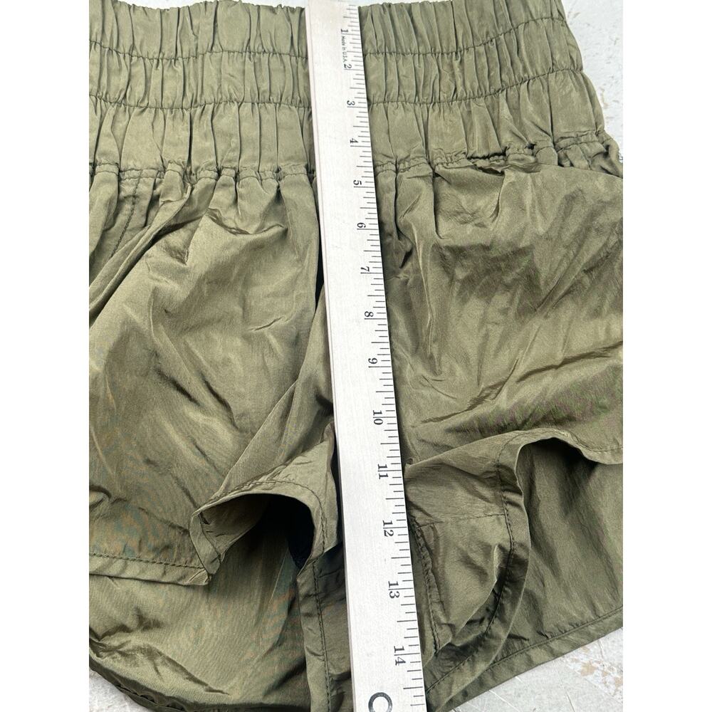 FP Movement The Way Home Shorts Small Olive Green Athletic Running Gym Workout - Picture 6 of 8